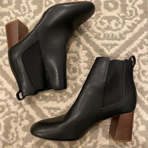 Loft Black Leather Boots